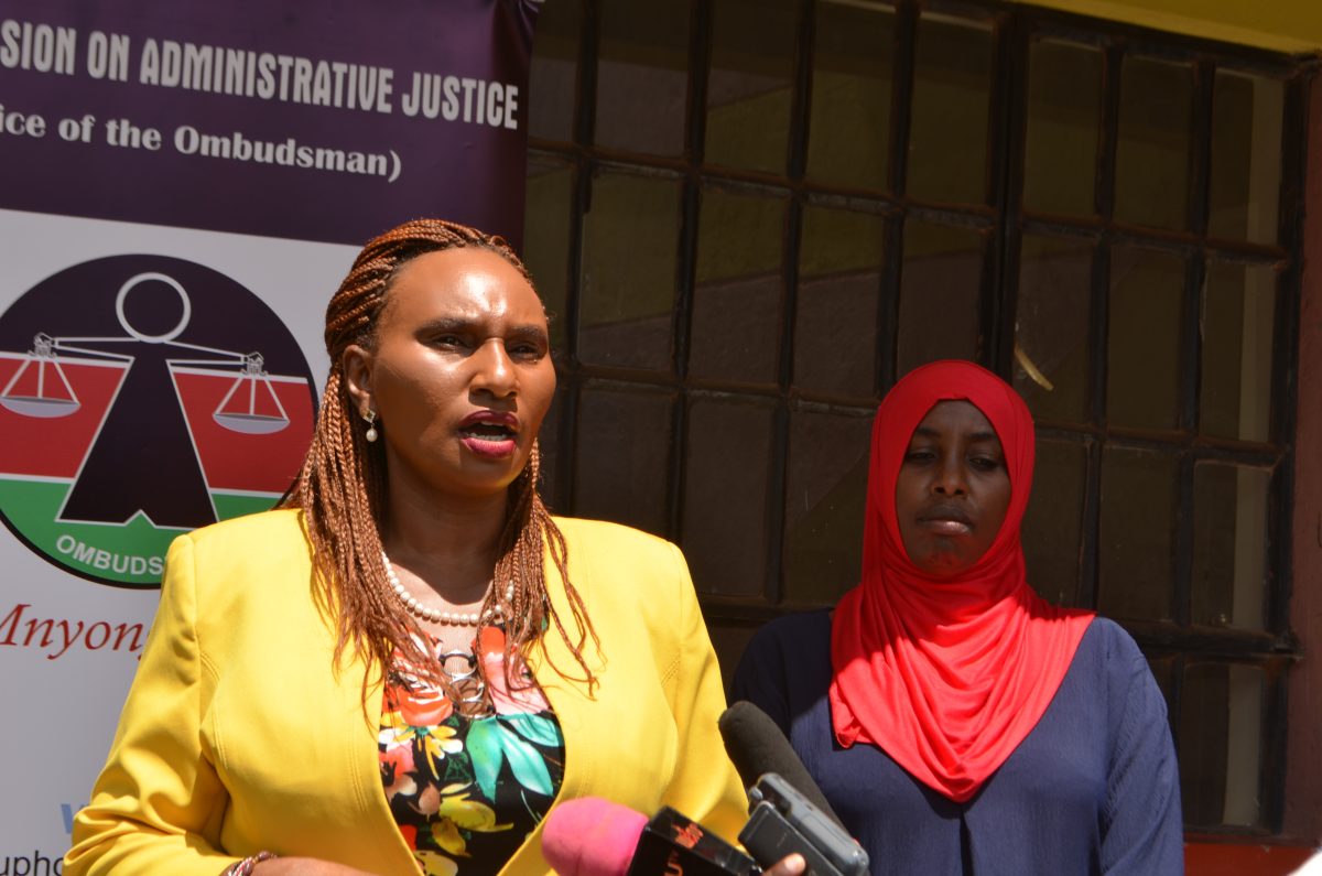 Chairlady Of The Commission On Administration Of Justice Florence Kajuju