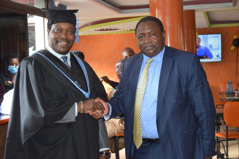 Hon Ongwae’s Political advisor, Hon Nyarangi graduates
