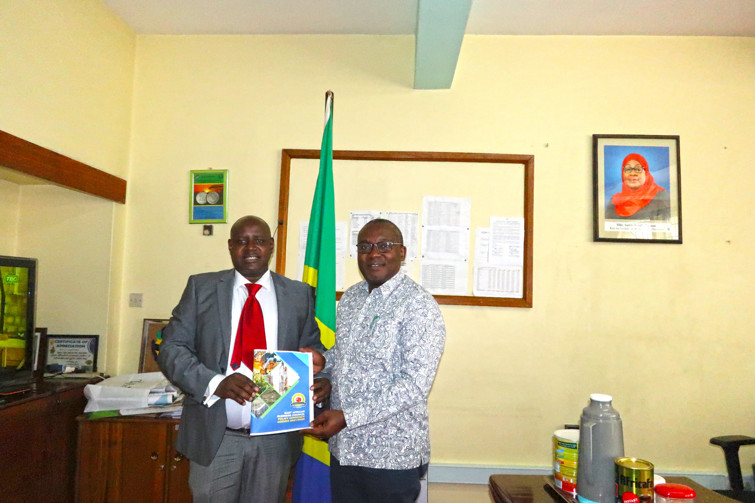 CEO EABC with Regional Commissioner