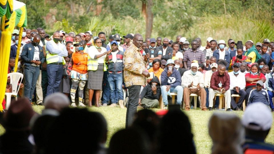 Deputy President William Ruto