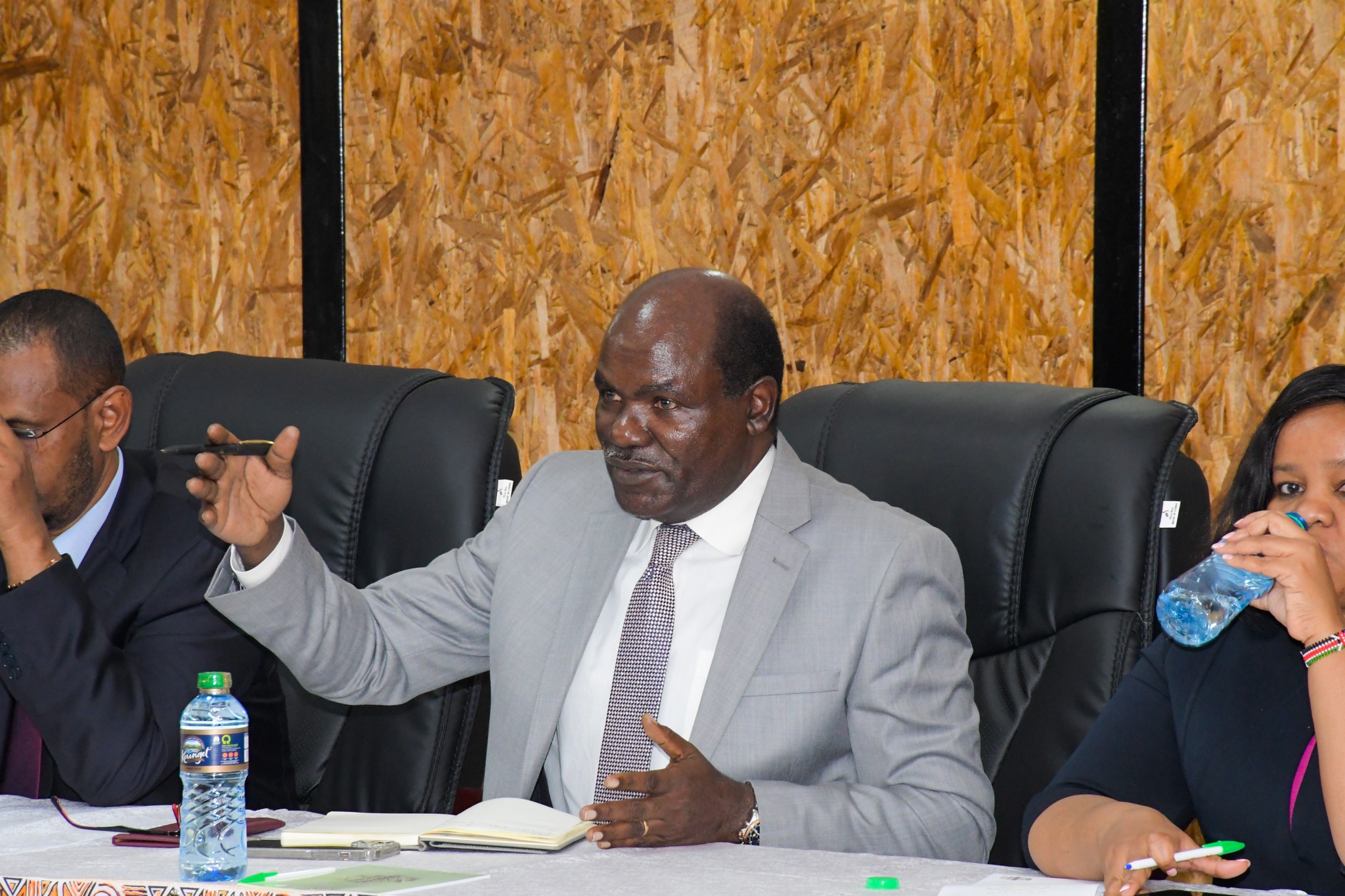 EBC Chairman Wafula Chebukati in a past event