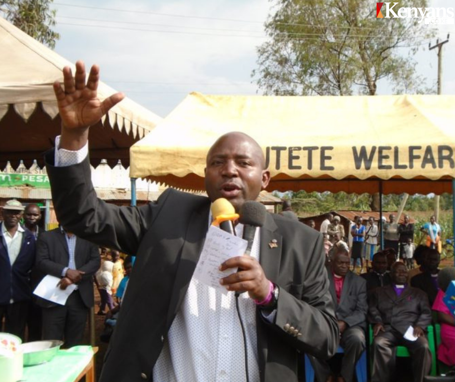 Former Lugari MP now Deputy Governor Kakamega Ayub Savula
