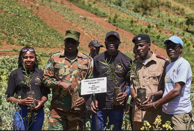 Woosh Company Commenced Countrywide One Million Tree Planting Initiative