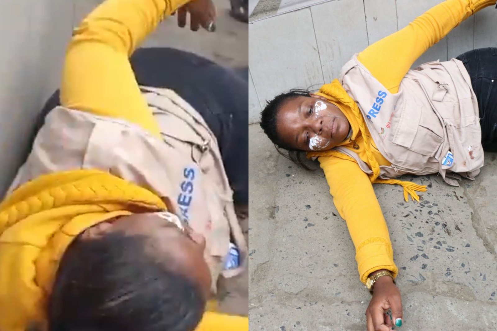 Mediamax’s Nakuru based Reporter Shot by Police during Protest