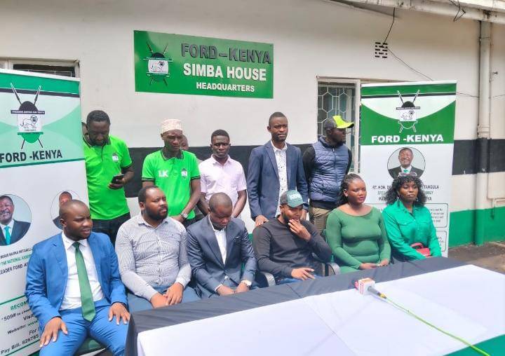 Ford Kenya youth league defends health CS amid political attacks