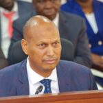 The Principal Secretary Aden Millah when he appeared before the National Assembly Committee on Transport and Infrastructure in parliament on 17th March, 2026. PHOTO/ DAVID BOGONKO NYOKANG’I