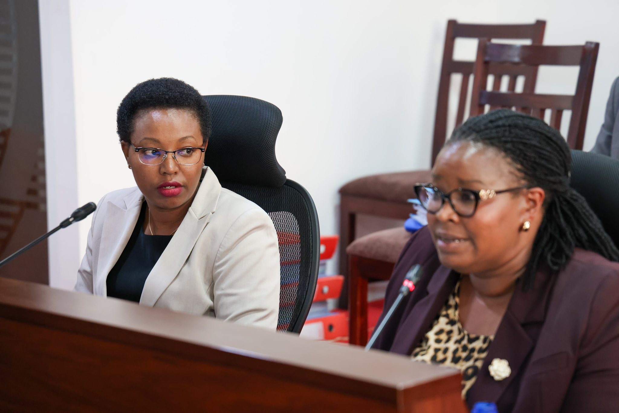Bernadette Misoi, the Managing Director of the Kenya Animal Genetic Resources Centre (KAGRC) when appeared before the National Assembly’s Public Investments Committee on Social Services, Agriculture and Administration (PICS-SAA) in Parliament on 6th april,2026. PHOTO/DAVID BOGONKO NYOKANG’I